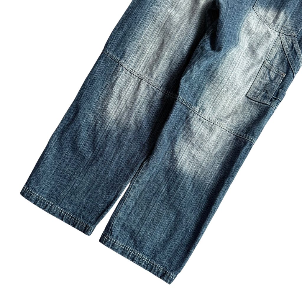 【USED】PJ Mark Washed Denim Painter Pants