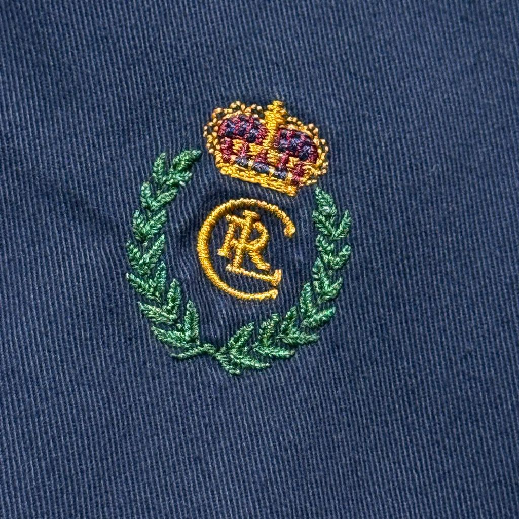 【USED】90s CHAPS RALPH LAUREN Swing Top Jacket Navy L / チャップス ラルフローレン スウィングトップ ドリズラージャケット ネイビー 濃紺 タータンチェック裏地 90年代 ヴィンテージ 古着