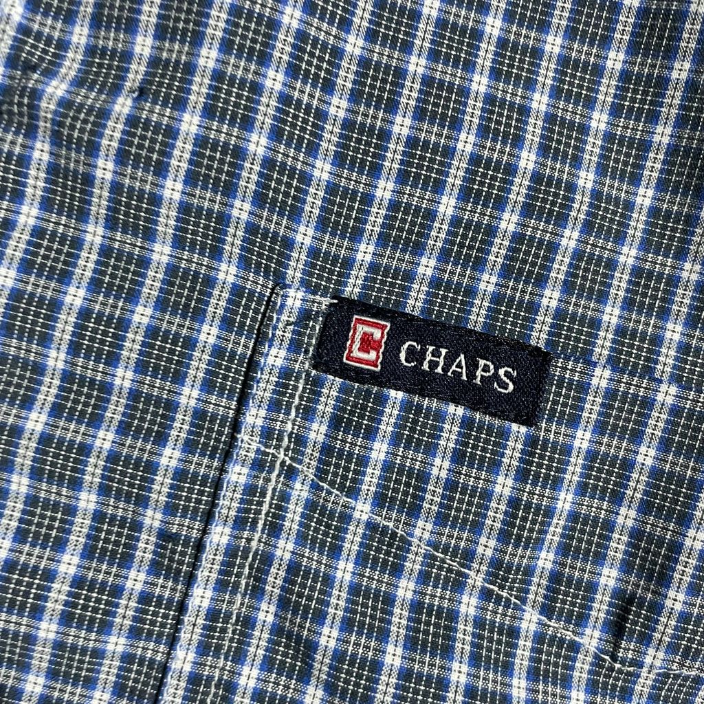 【USED】Chaps L/SL Check BD Shirt
