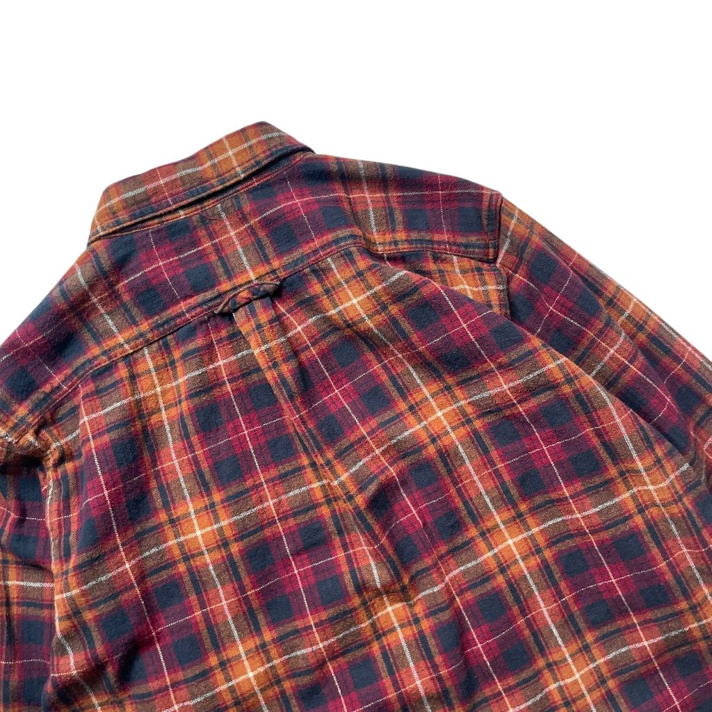 【USED】Eddie Bauer Check Flannel Shirt