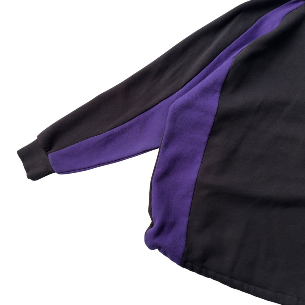 【USED】FeDex Haif Zip Sweat Polo