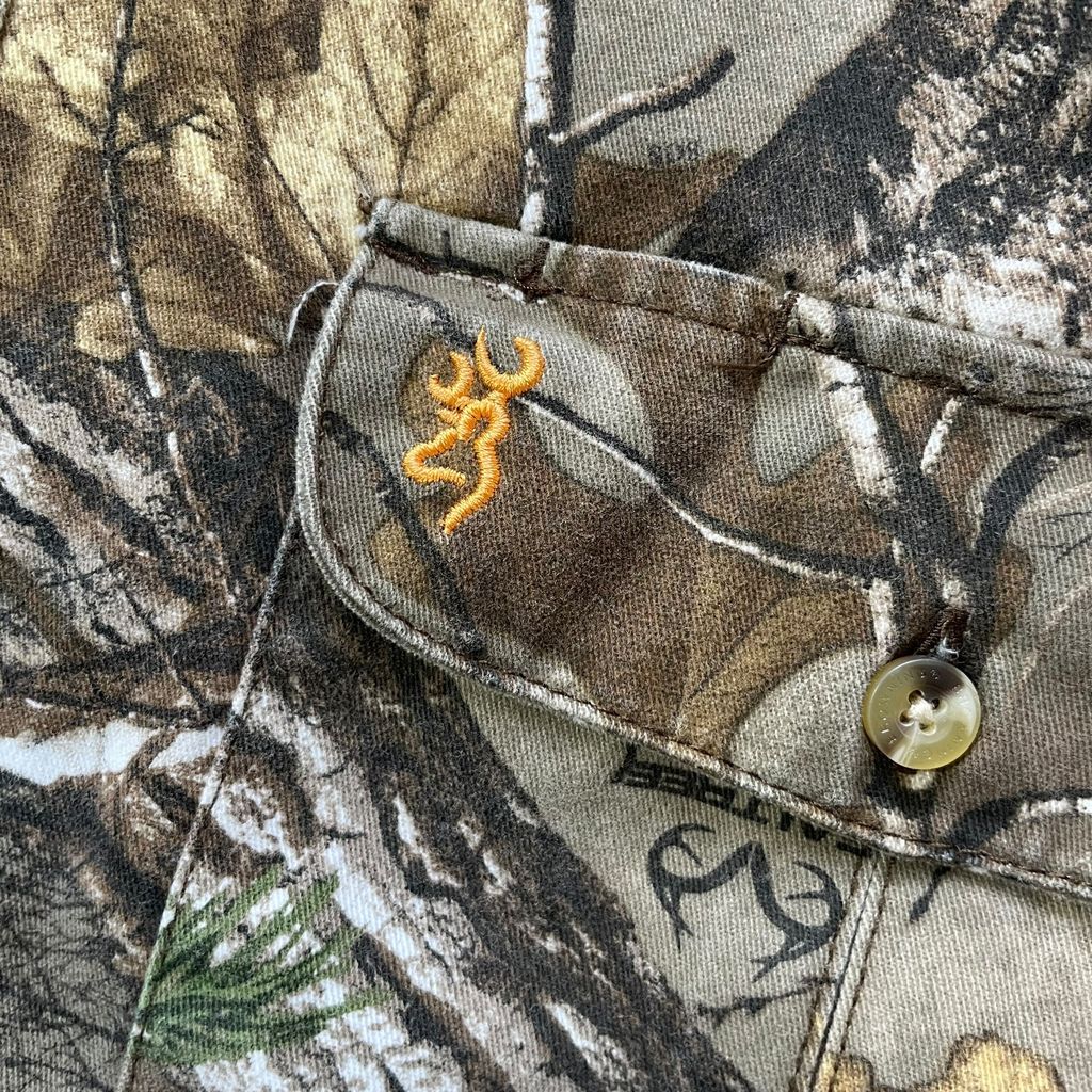 【USED】Browning Realtree Camo BD Shirt