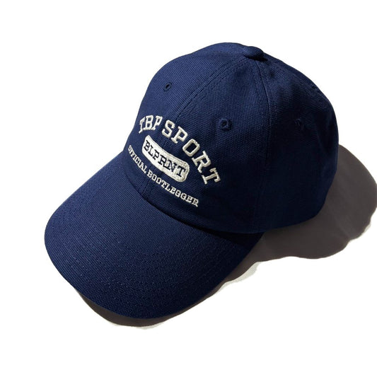 The Blueprint™︎ Leather Strap Canvas Baseball Cap