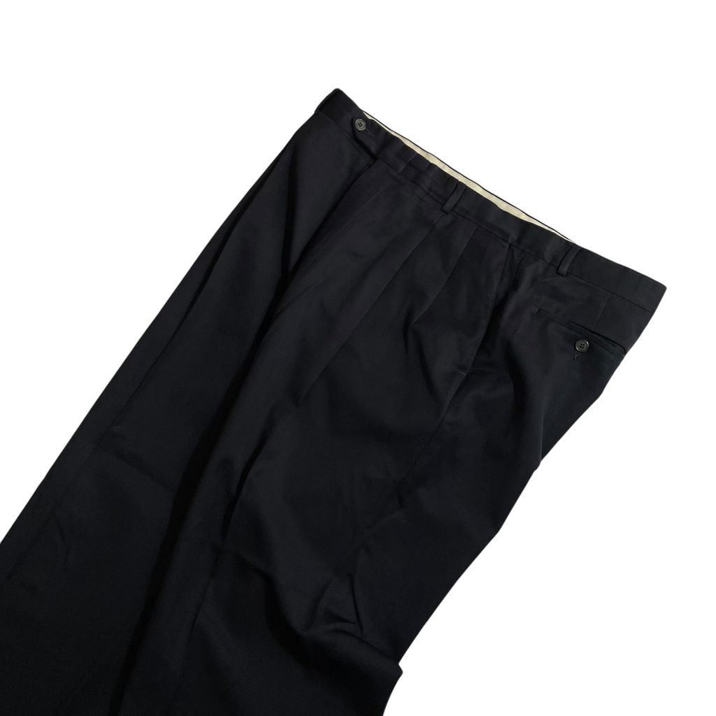 【USED】ALFANI 2tuck Wool Slacks
