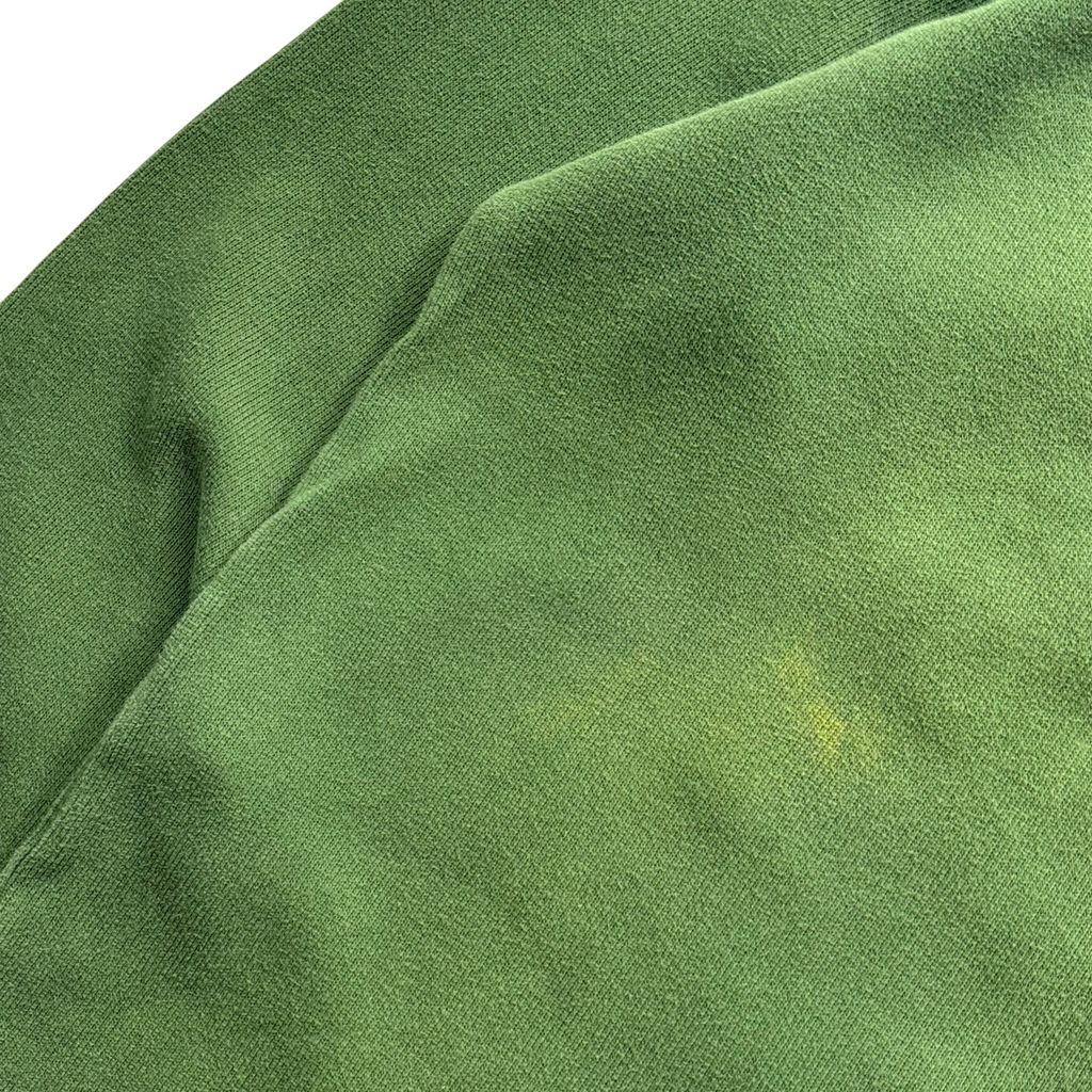【USED】Polo by Ralph Lauren Half-Zip Cotton Sweat Green XL / ポロ バイ ラルフローレン ハーフジップ コットン スウェット トレーナー グリーン 緑 ポニー刺繍 XL 古着