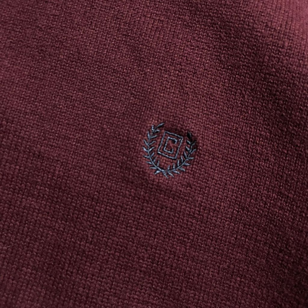【USED】Chaps Half Zip Sweater