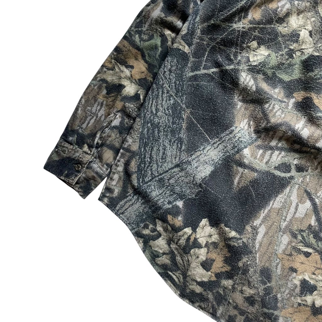 【USED】MOSSYOAK Realtree Camo Shirt "Made in USA"
