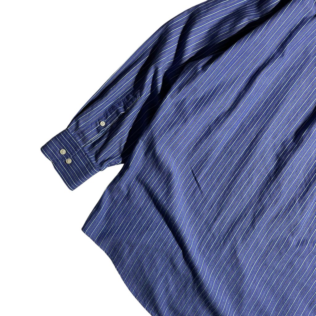【USED】Chaps L/SL Stiripe BD Shirt