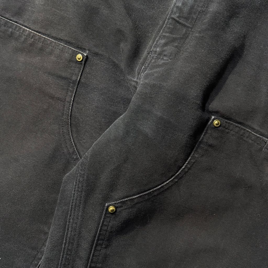 【USED】Carhartt Double Knee Duck Painter Pants Black Made in USA
