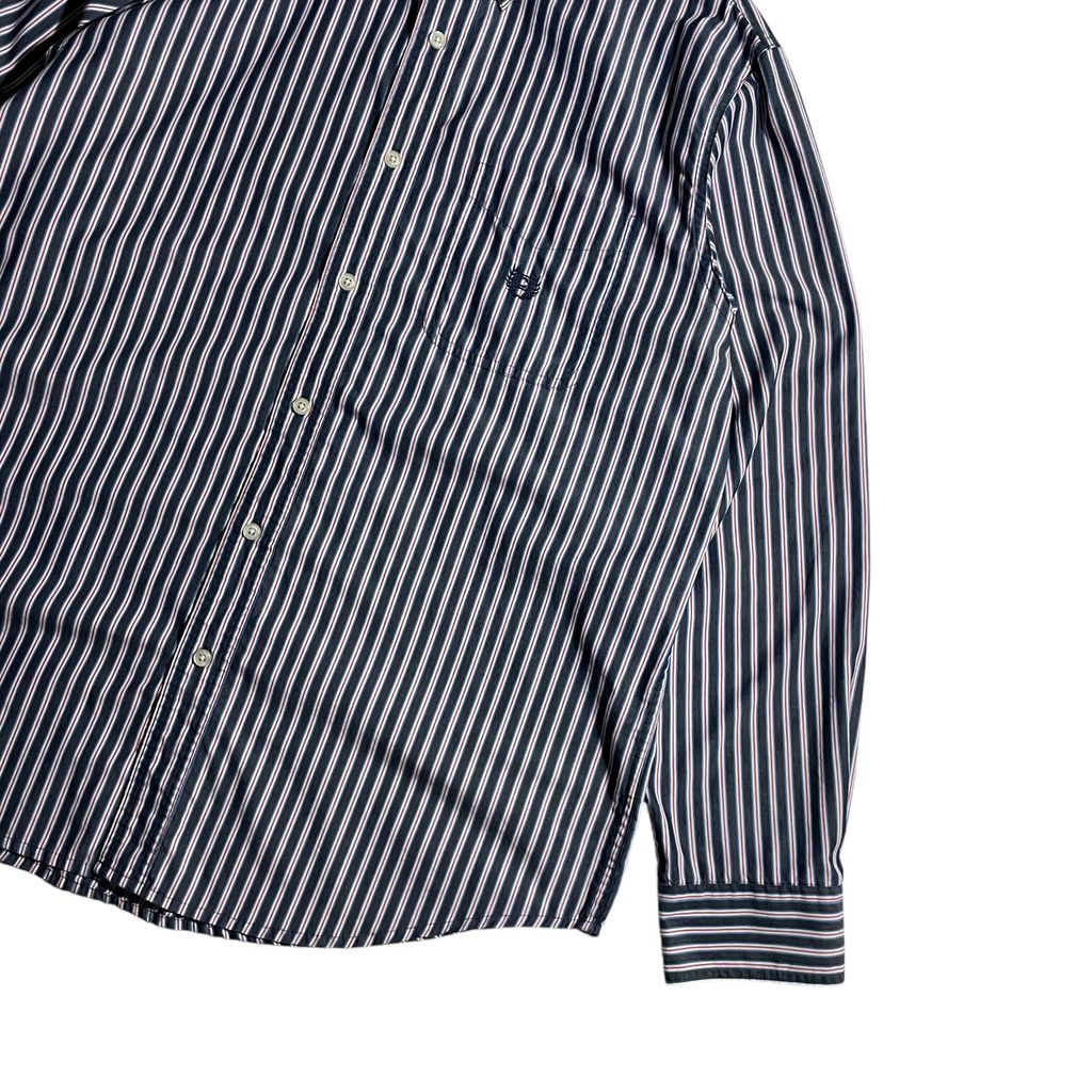 【USED】Chaps L/SL Stiripe BD Shirt