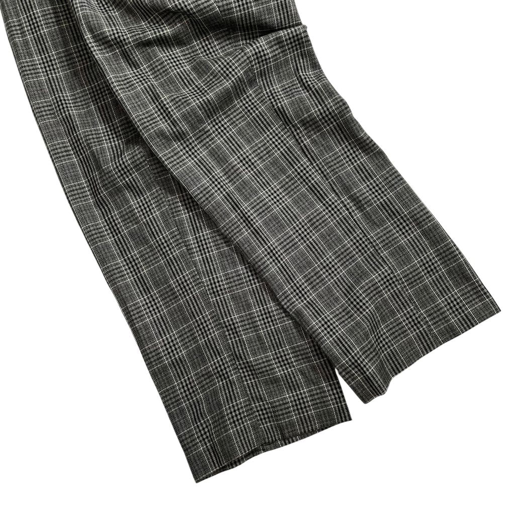 【USED】Stacy Adams Glen Check 1Tuck Rayon Pants