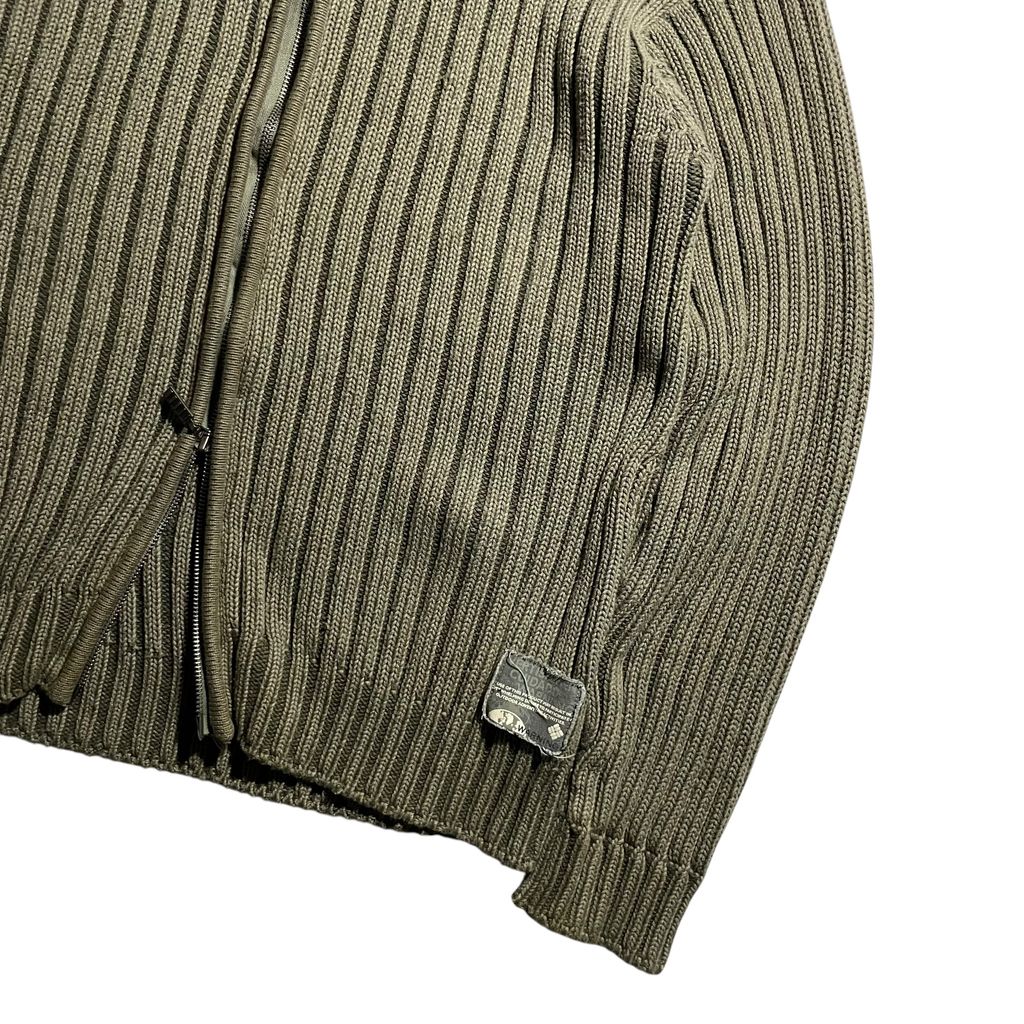 【USED】Columbia Full Zip Cotton Sweater