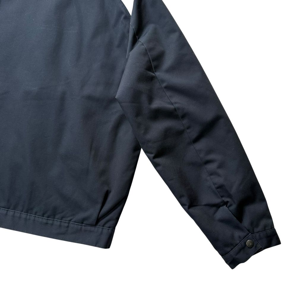【USED】Dickies Quilted Lined Work Jacket Dark Navy XL / ディッキーズ キルティングライナー ワークジャケット 企業刺繍 ダークネイビー 紺 2015年製 XL 古着