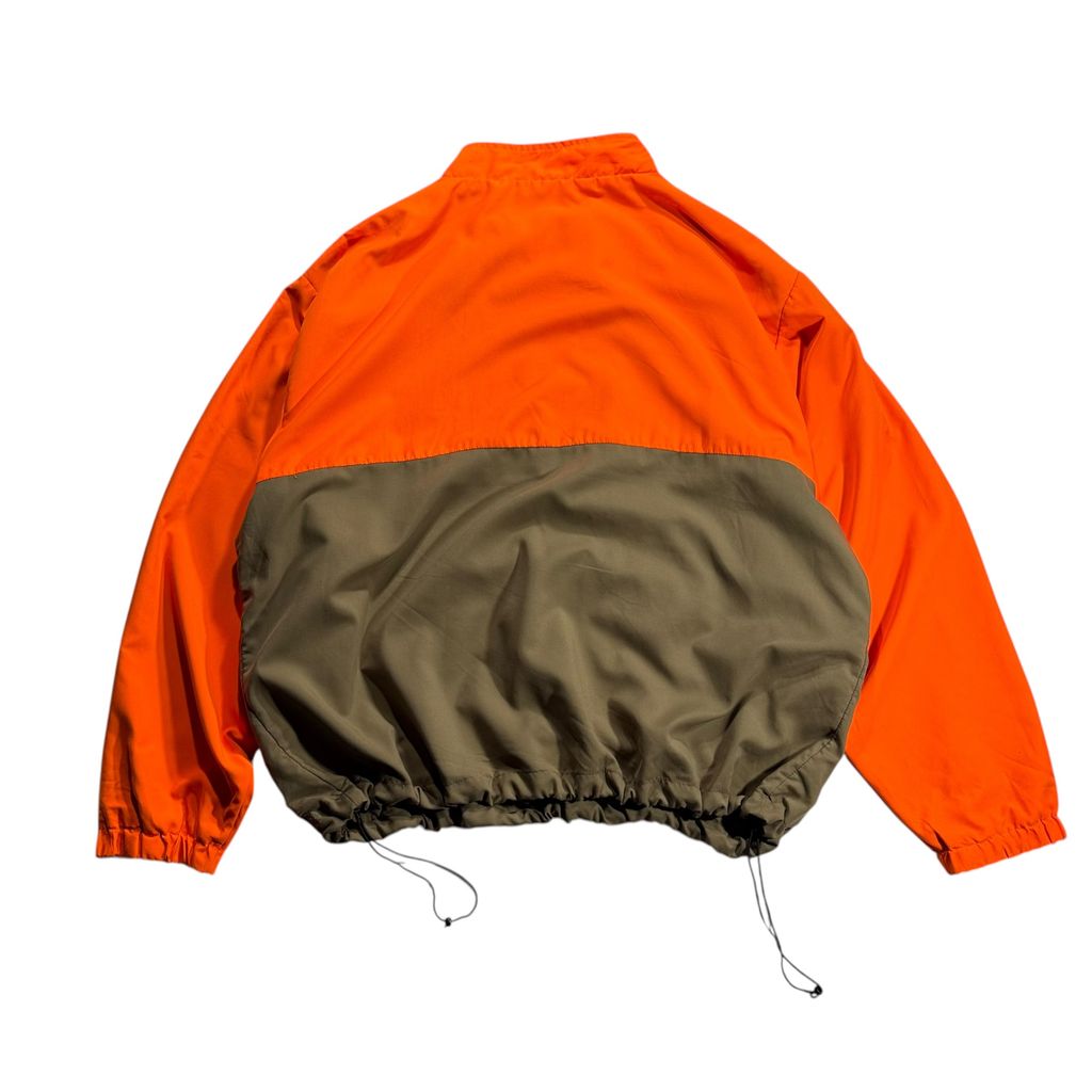 【USED】Cabela's Quilted Half-Zip Pullover Jacket Orange x Brown XL / カベラス キルティング ハーフジップ プルオーバー ジャケット ハンティング オリーブ ブラウン オレンジ アウトドア