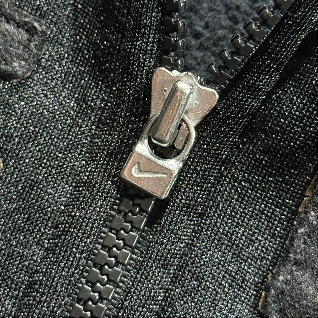 【USED】00s NIKE Track Jacket Black x Blue M / ナイキ トラックジャケット ジャージ 刺繍ワッペン 1972 黒 青 00年代