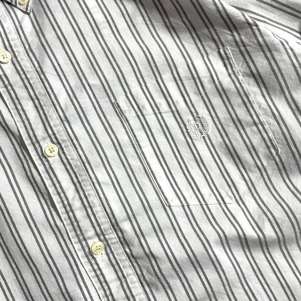 【USED】Chaps L/SL Stripe BD Shirt