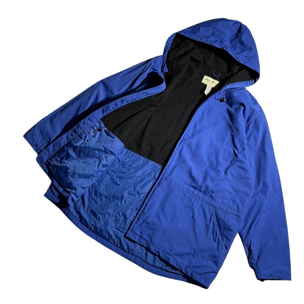 【USED】Eddie Bauer Nylon Full Zip Hooded Jacket