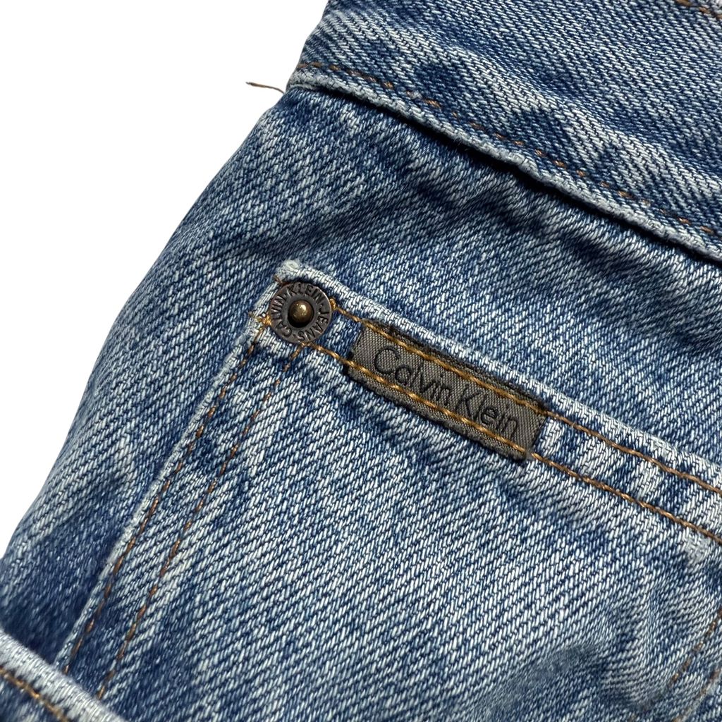 【USED】Calvin Klein Jeans Relaxed Fit Denim Pants/Made in USA