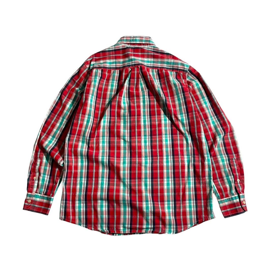 【USED】Chaps L/SL Check BD Shirt