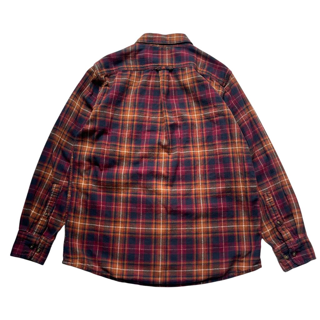 【USED】Eddie Bauer Check Flannel Shirt