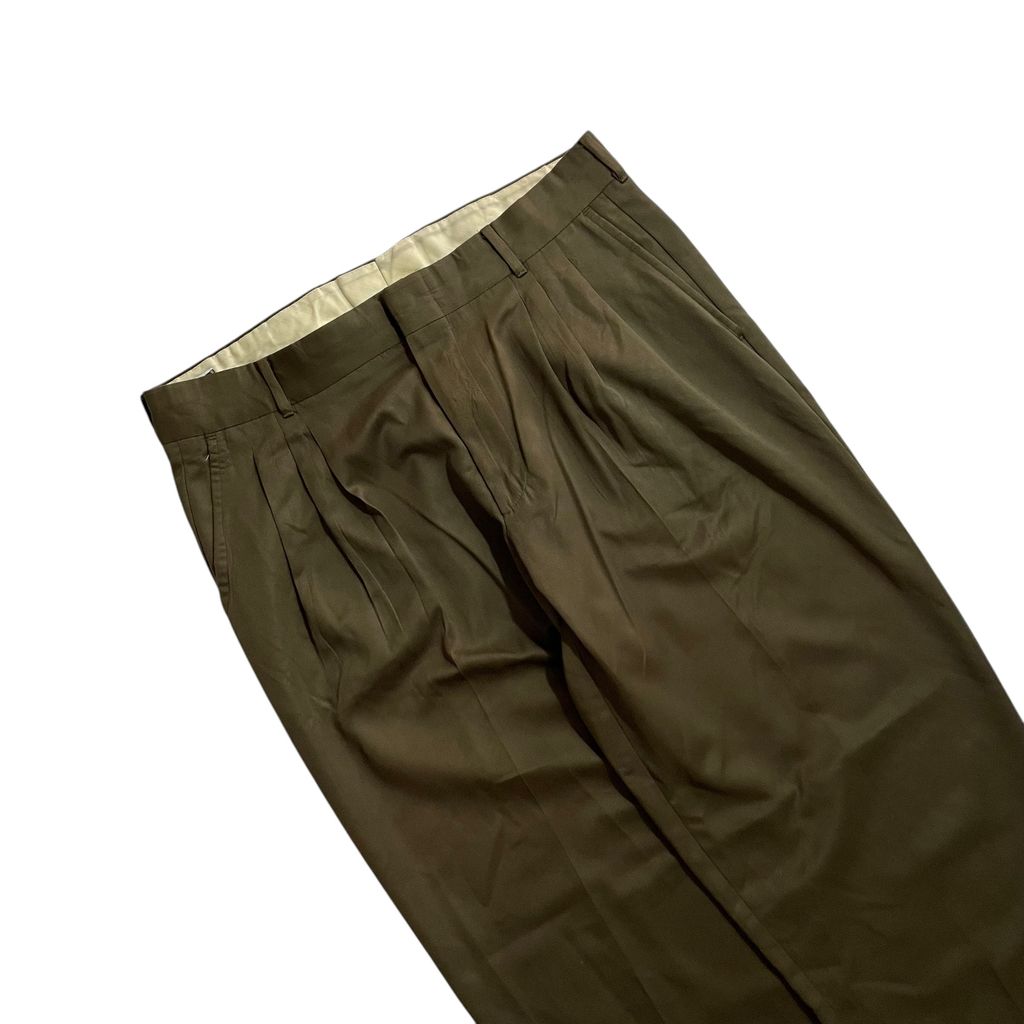 【USED】TFW 3tuck Wide Slacks