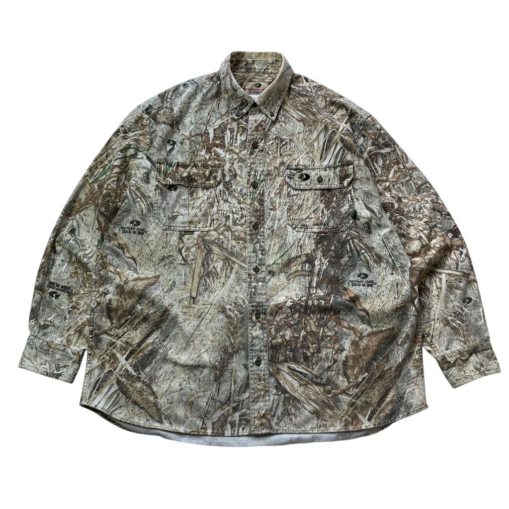 【USED】Mossy Oak Realtree Camo BD Shirt