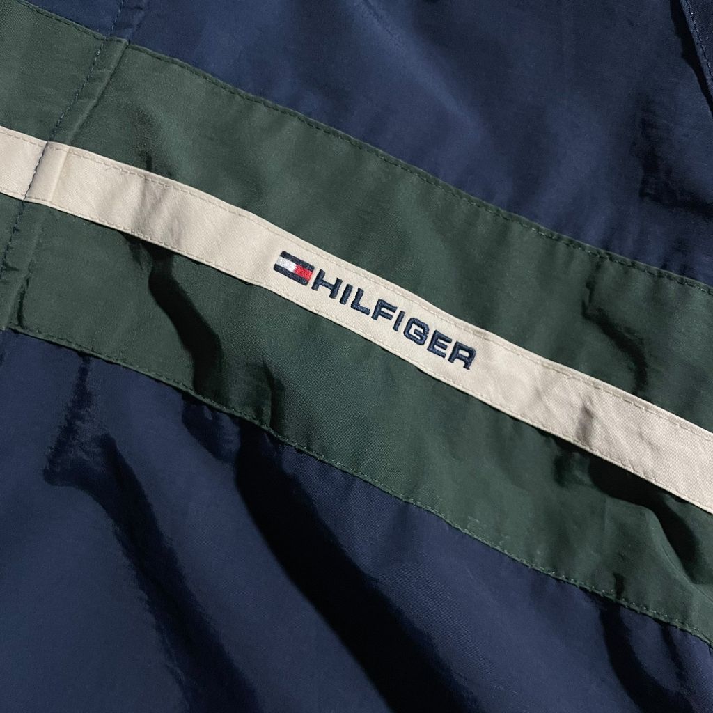 【USED】Tommy Hilfiger Stand Collar Nylon Jacket