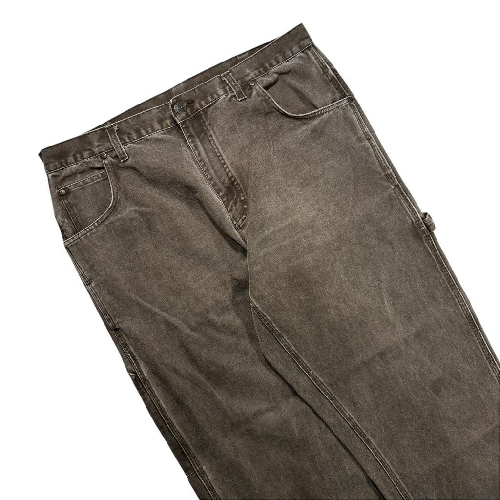 【USED】WORK KING Worker Painter Pants Charcoal Gray 38 x 30 / ワークキング ワーク ペインターパンツ チャコールグレー ダック地 ワークウェア