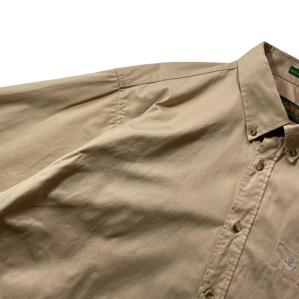 【USED】Timberland Cotton BD Shirt