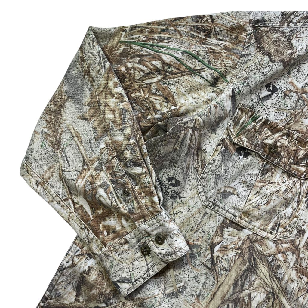 【USED】Mossy Oak Realtree Camo BD Shirt