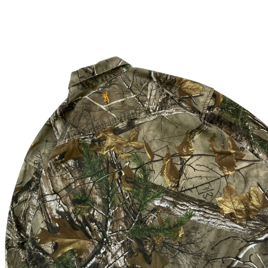【USED】Browning Realtree Camo BD Shirt