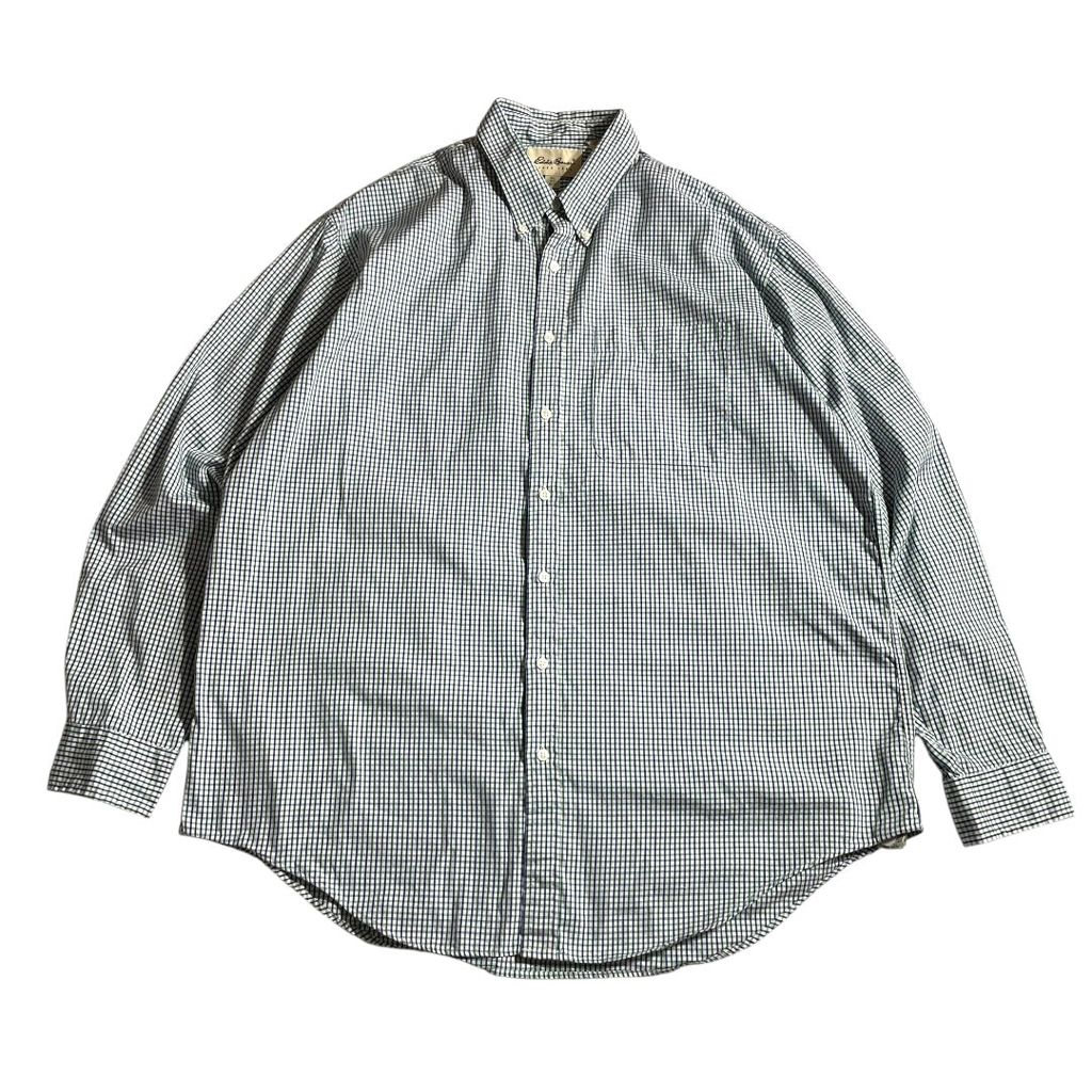 【USED】Eddie Bauer L/SL Check BD Shirt