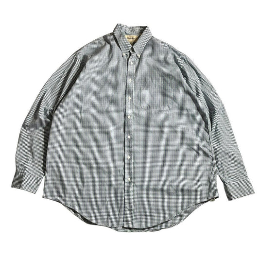 【USED】Eddie Bauer L/SL Check BD Shirt
