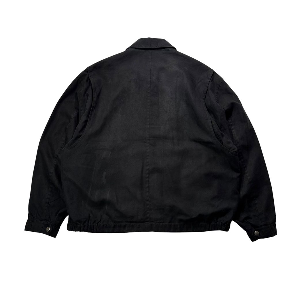 【USED】90s〜00s Gary Player Swing Top Jacket Black XL / ゲーリープレーヤー スウィングトップ ドリズラージャケット ピーチスキン ブラック 黒 多機能内ポケット 90年代 ヴィンテージ 古着