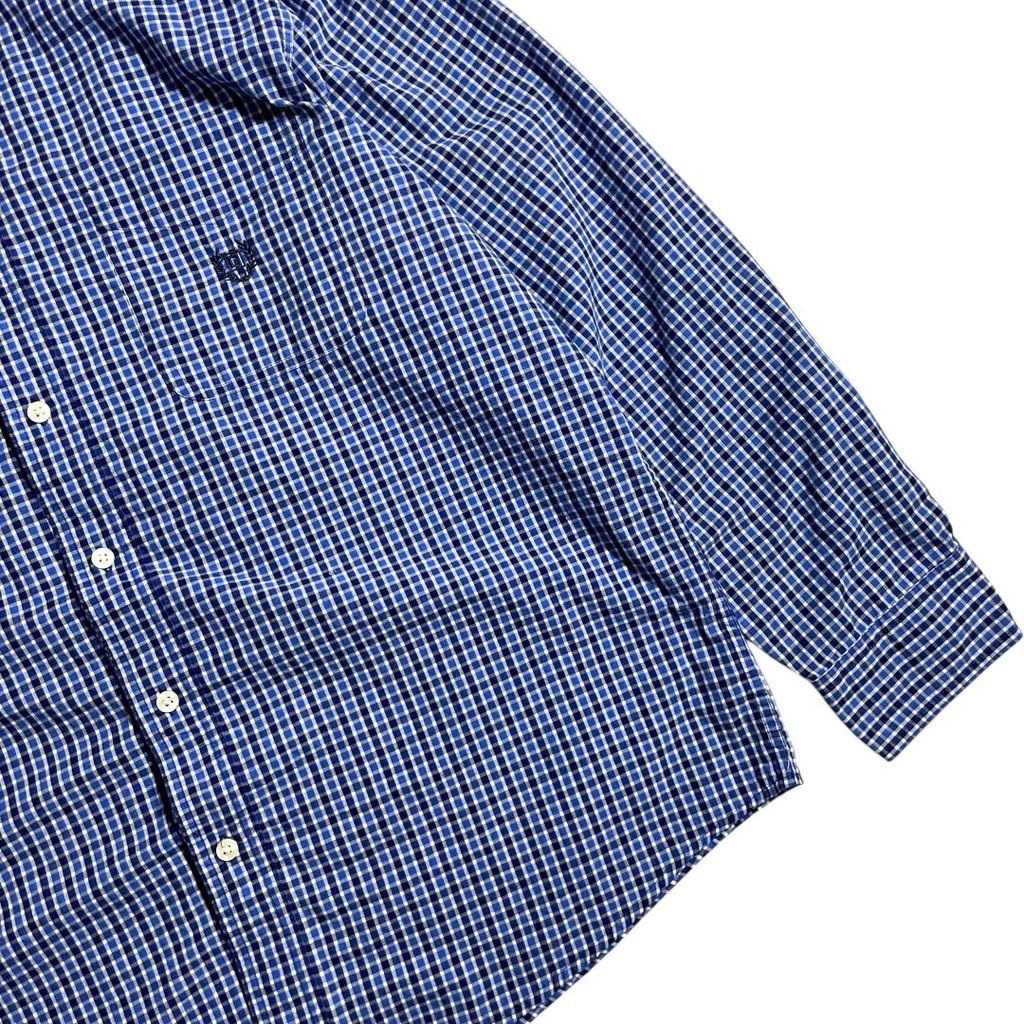 【USED】Chaps L/SL Check BD Shirt