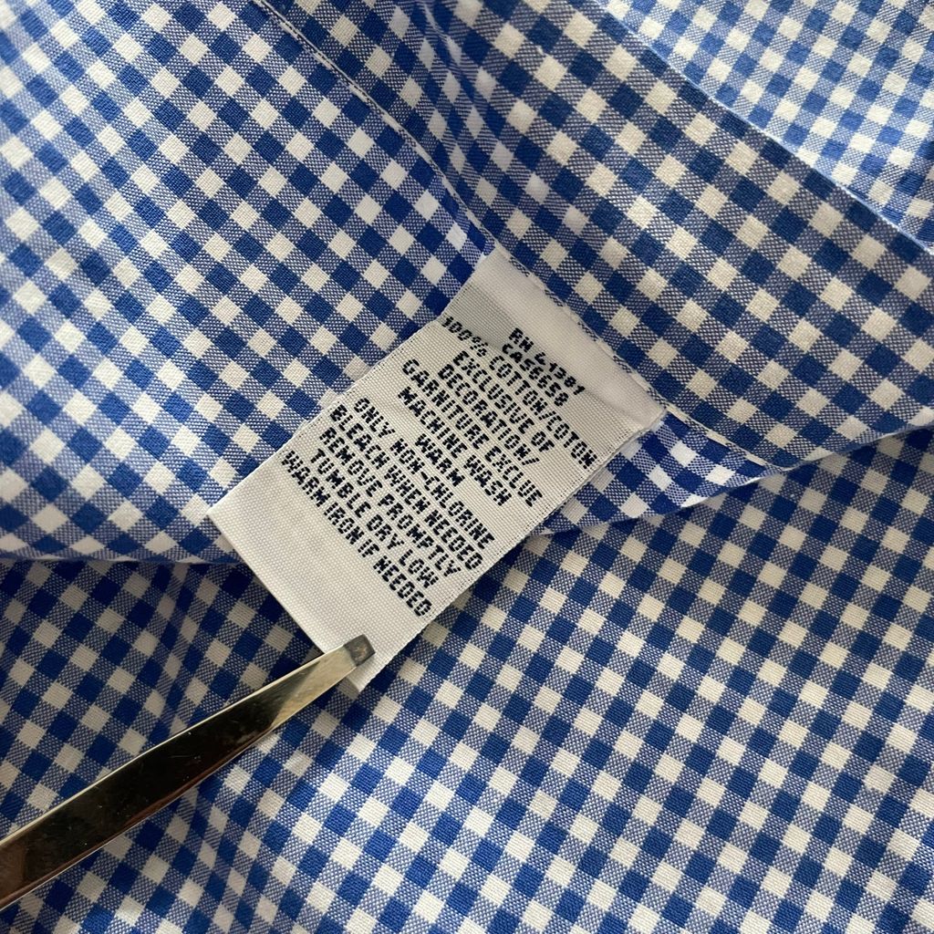 Ralph Lauren Gingham Check Custom Fit L/SL BD Shirt