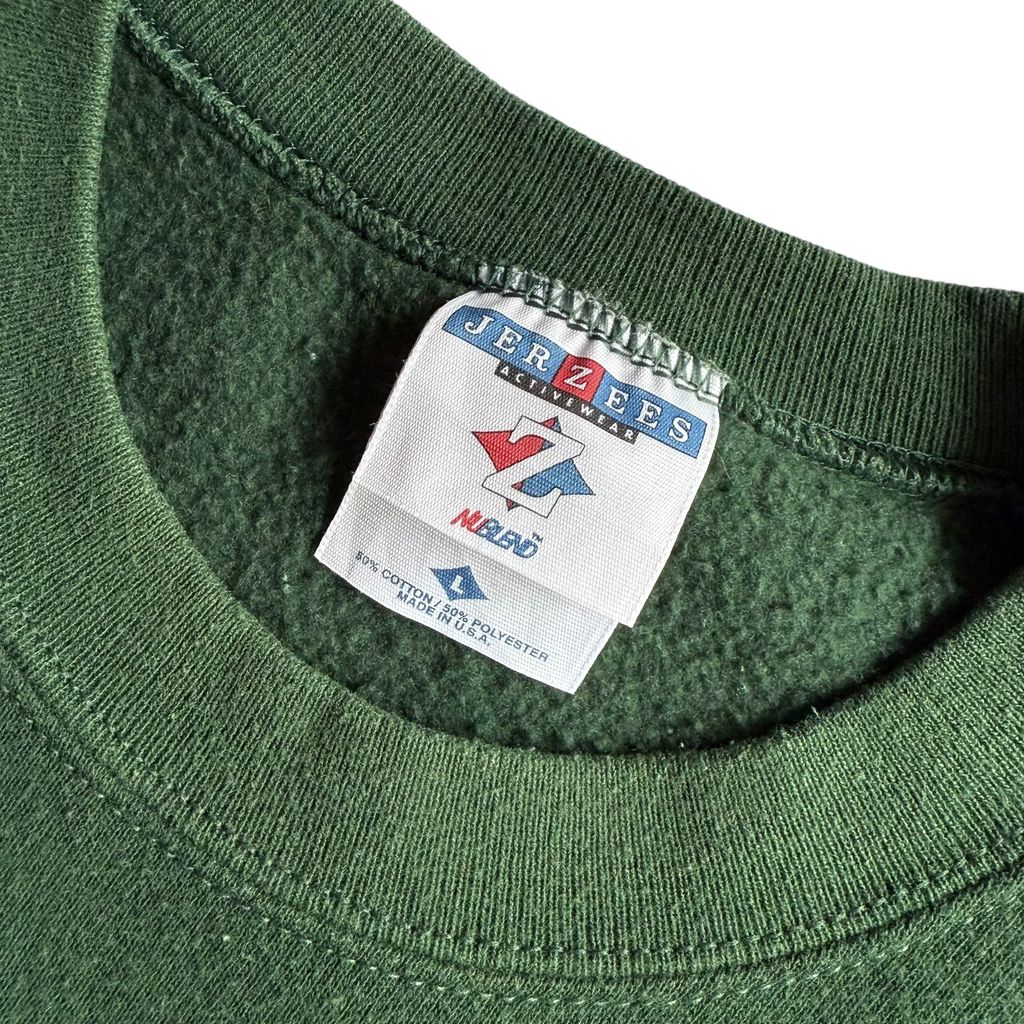 【USED】Jerzees Made in USA Blank Crewneck Sweat