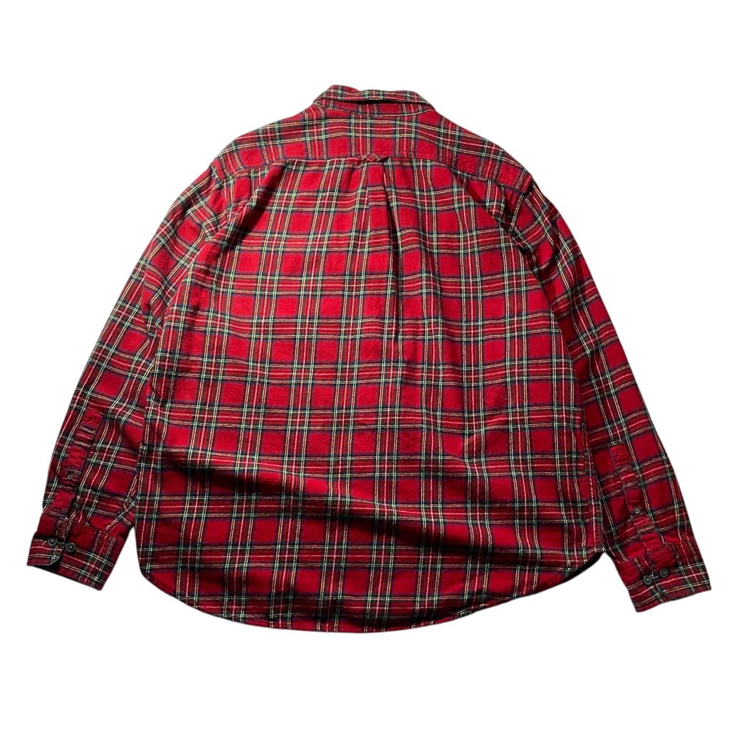 【USED】Eddie Bauer Check Flannel Shirt