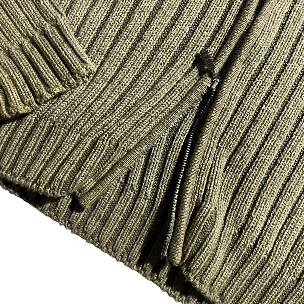 【USED】Columbia Full Zip Cotton Sweater