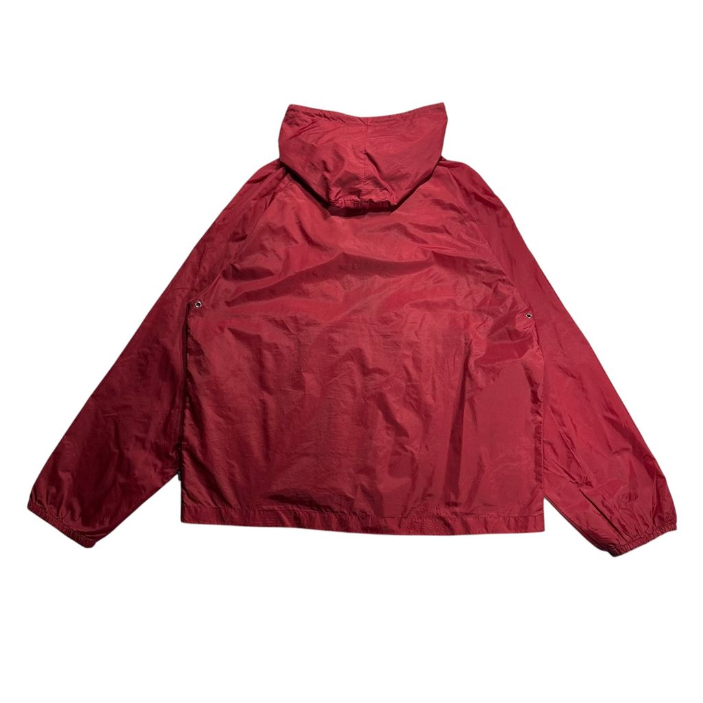 【USED】00s GAP Hooded Nylon Pullover Jacket Red M / ギャップ フーデッド ナイロン プルオーバー ジャケット アノラックパーカー 赤 00年代