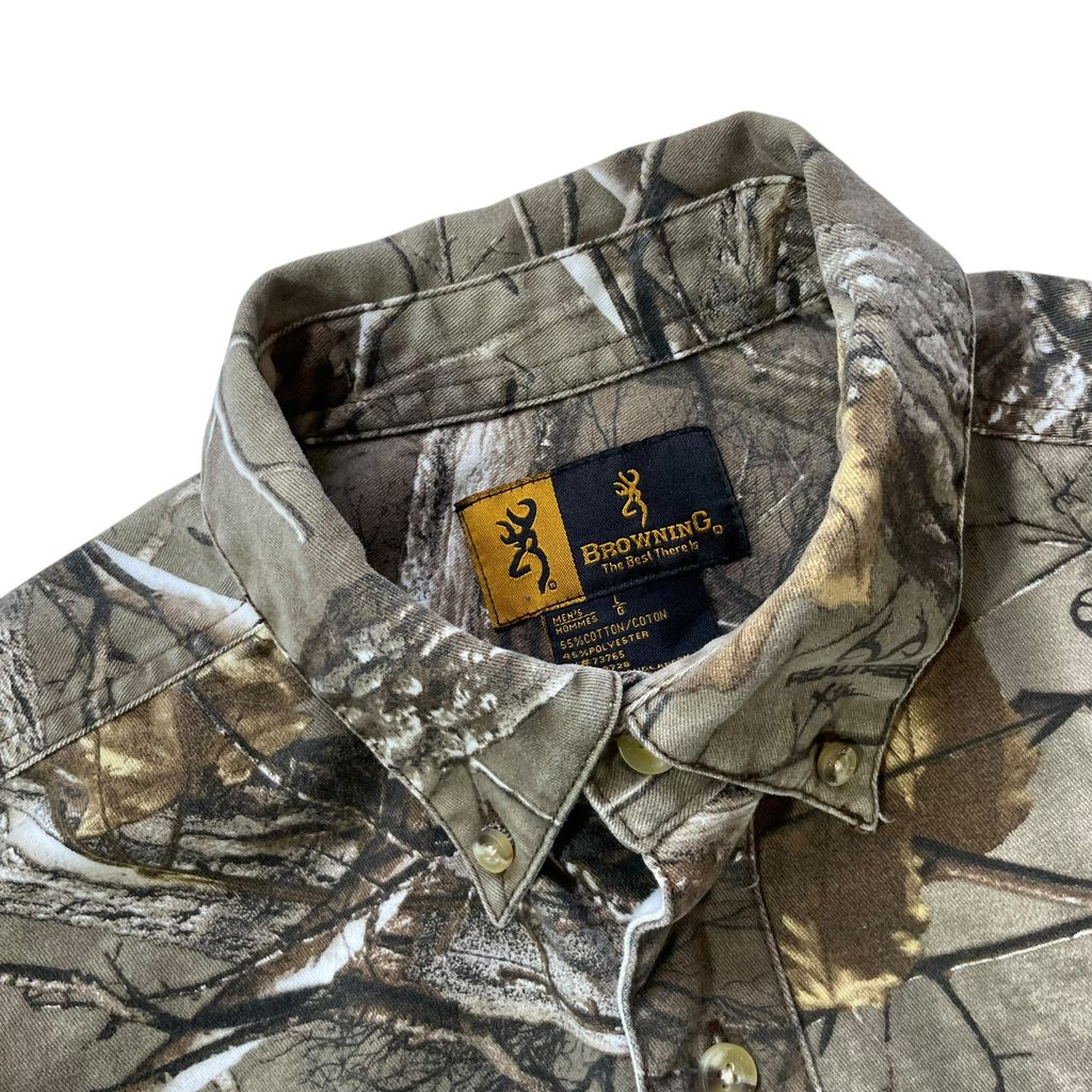 【USED】Browning Realtree Camo BD Shirt
