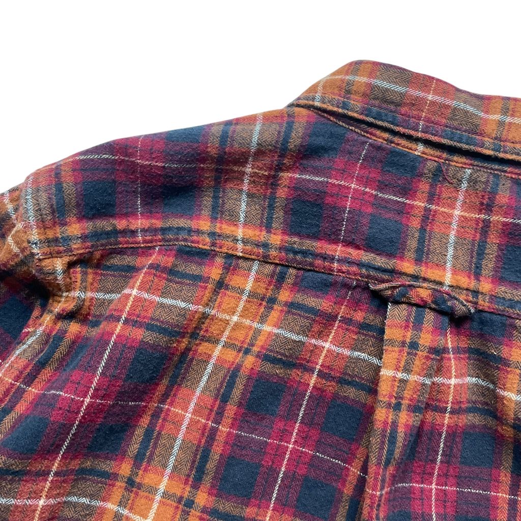 【USED】Eddie Bauer Check Flannel Shirt