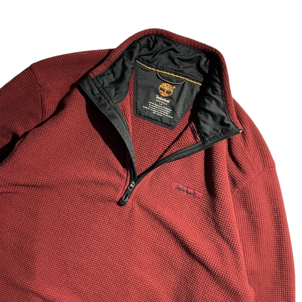 Timberland Half Zip Waffle Pull Over