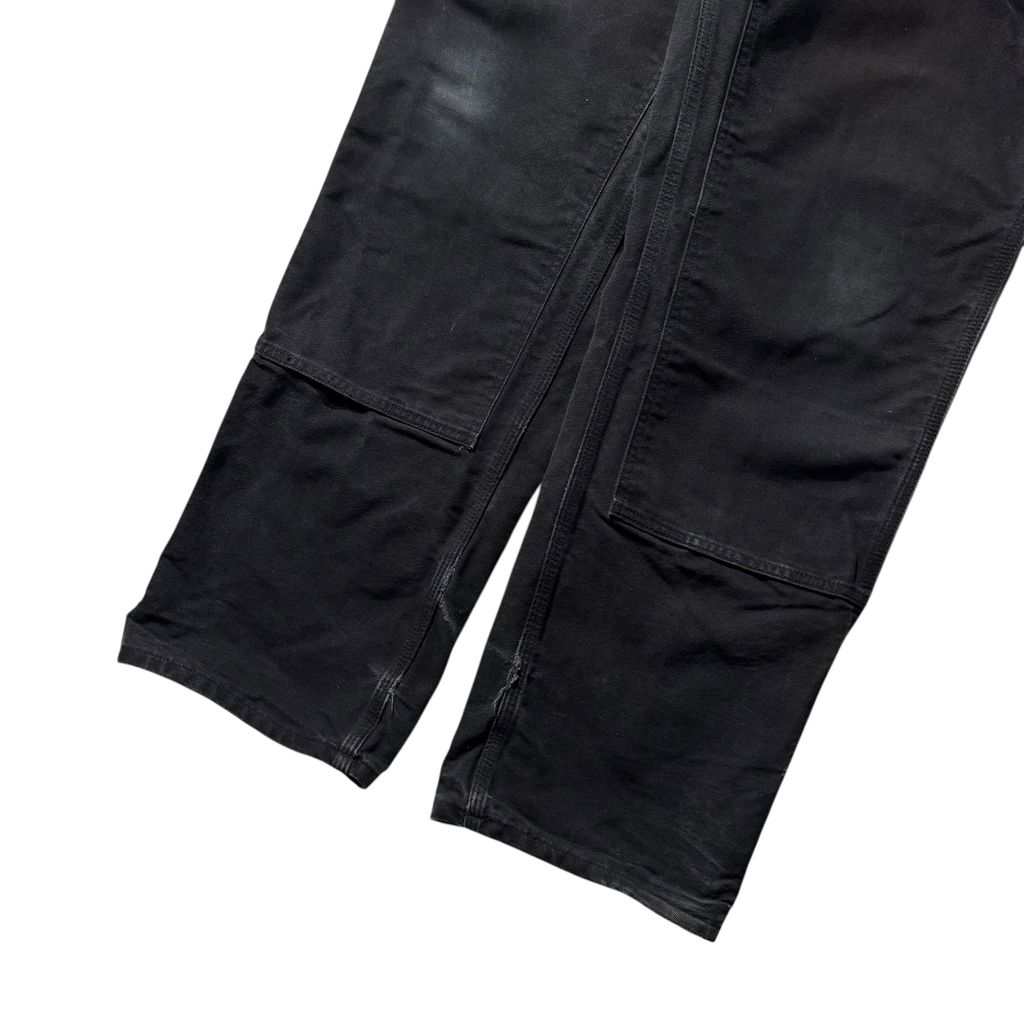 【USED】Carhartt Double Knee Duck Painter Pants Black Made in USA