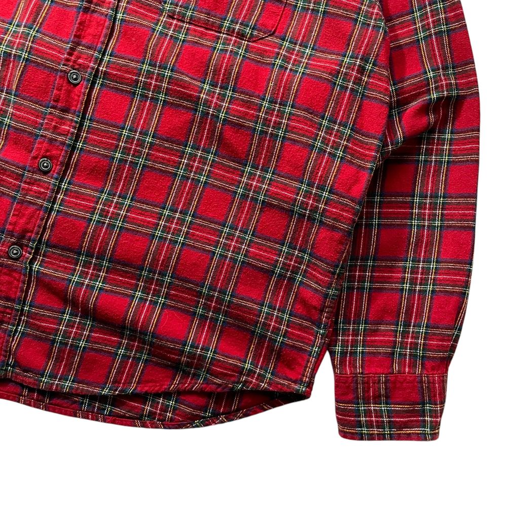 【USED】Eddie Bauer Check Flannel Shirt
