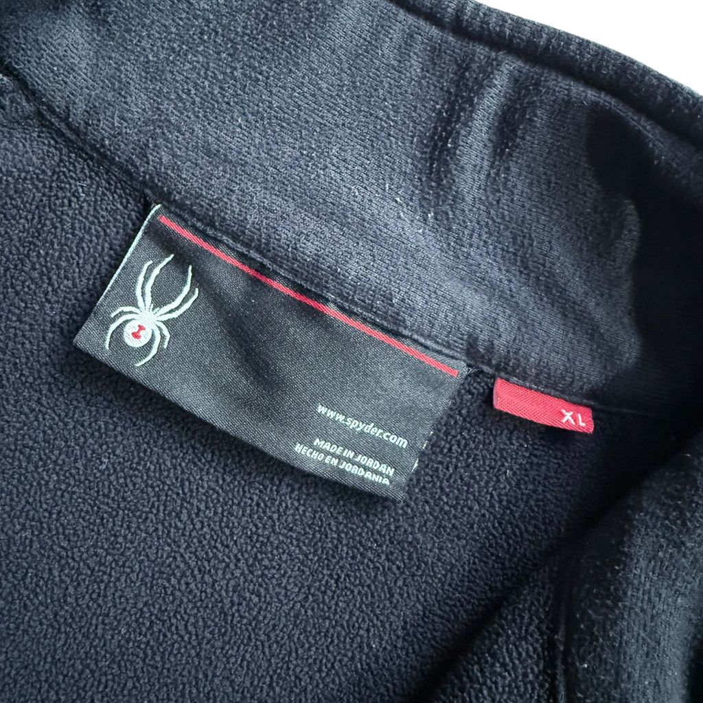 【USED】Spyder Half Zip Fleece Top