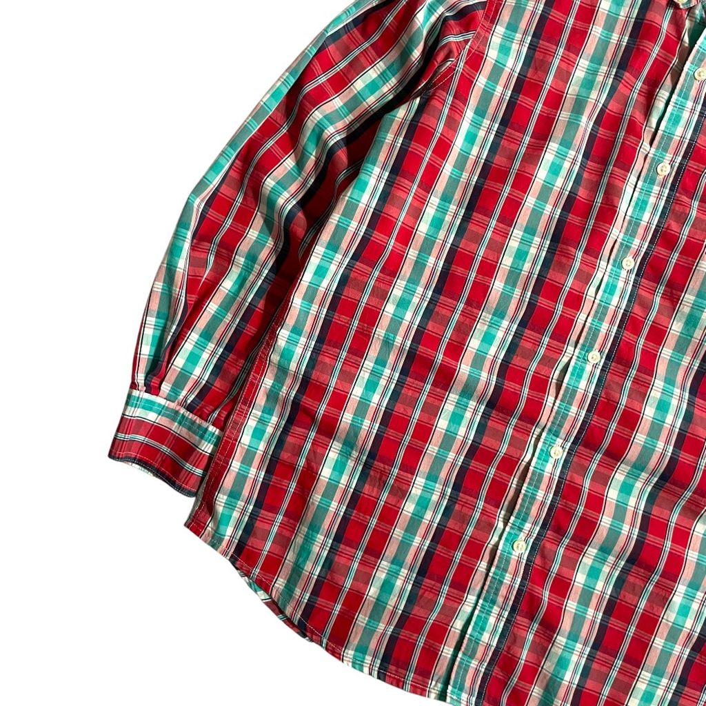 【USED】Chaps L/SL Check BD Shirt