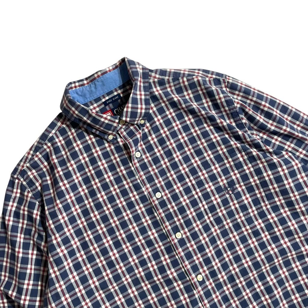 【USED】Chaps L/SL Check BD Shirt