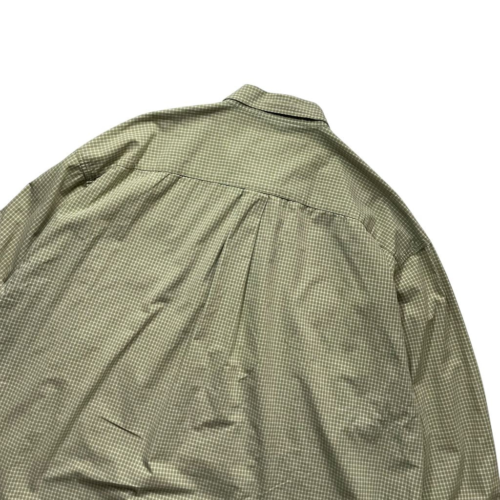 【USED】Eddie Bauer Check BD Shirt
