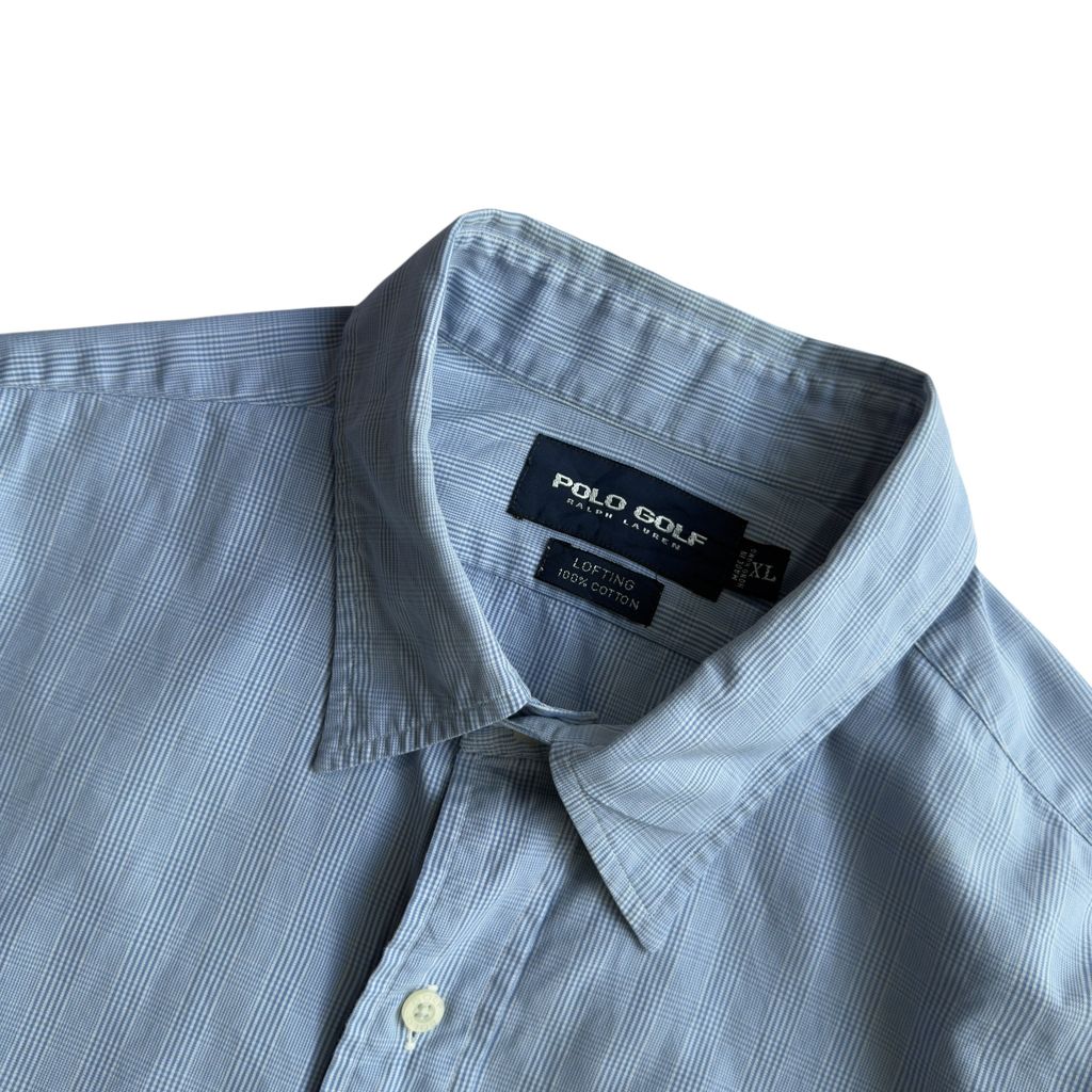 【USED】Polo Golf L/SL Check Shirt